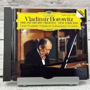 Vladimir Horowitz - The Studio Recordings, New‎ York 1985 [1986 CD] Scarlatti